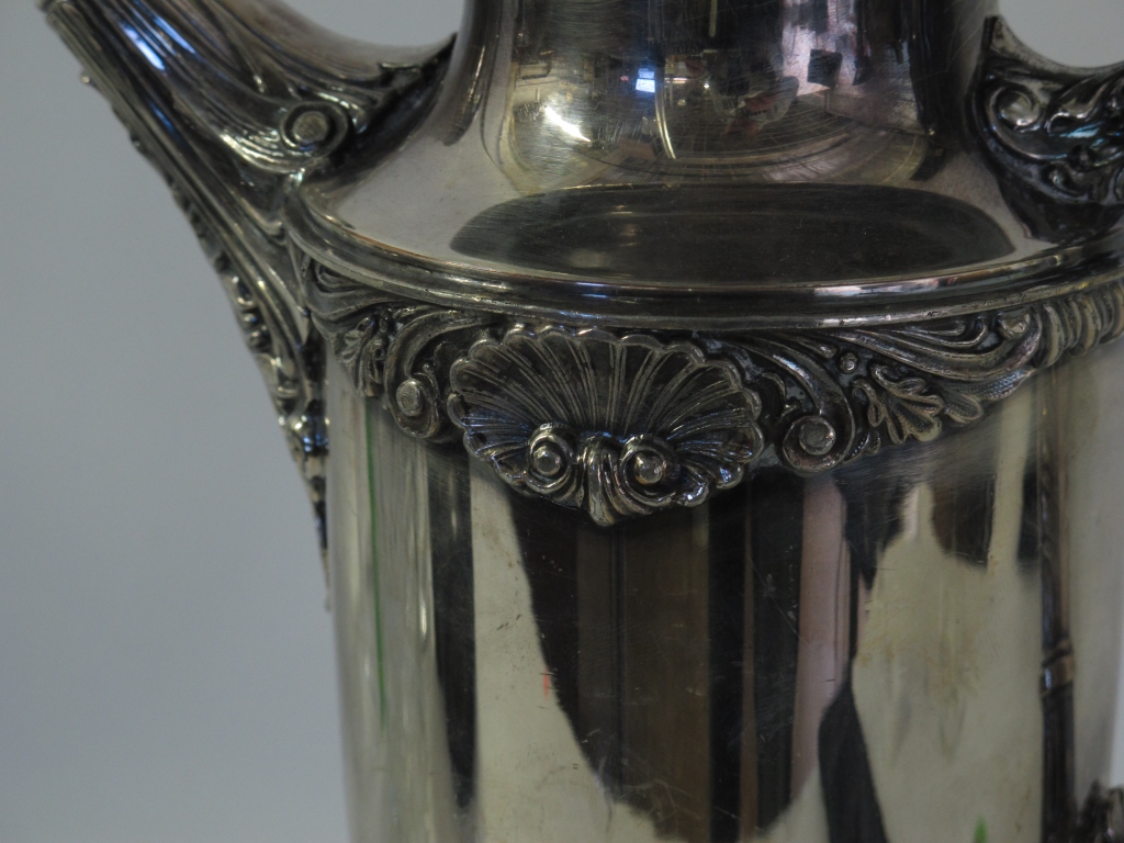 King George Silver Plate Pitcher - Image 4 of 7