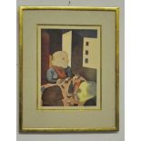 George Grosz ( ) Signed Print