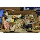 Box of collectable figures