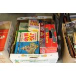 Box of board games