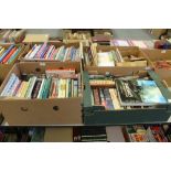 5 Boxes of assorted books