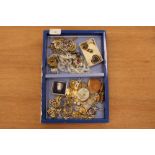 Box of costume jewellery