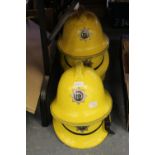 Five Cumbria fire helmets