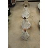 Royal Doulton figures Joy, Harmony, Amanda