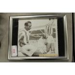 Stanley Matthews photograph & signature