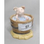 Beswick "Yock Yock In The Tub" Figurine