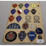 Mounted Police badges, Scandinavian