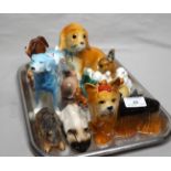 Collection of Cats and Dog Figures