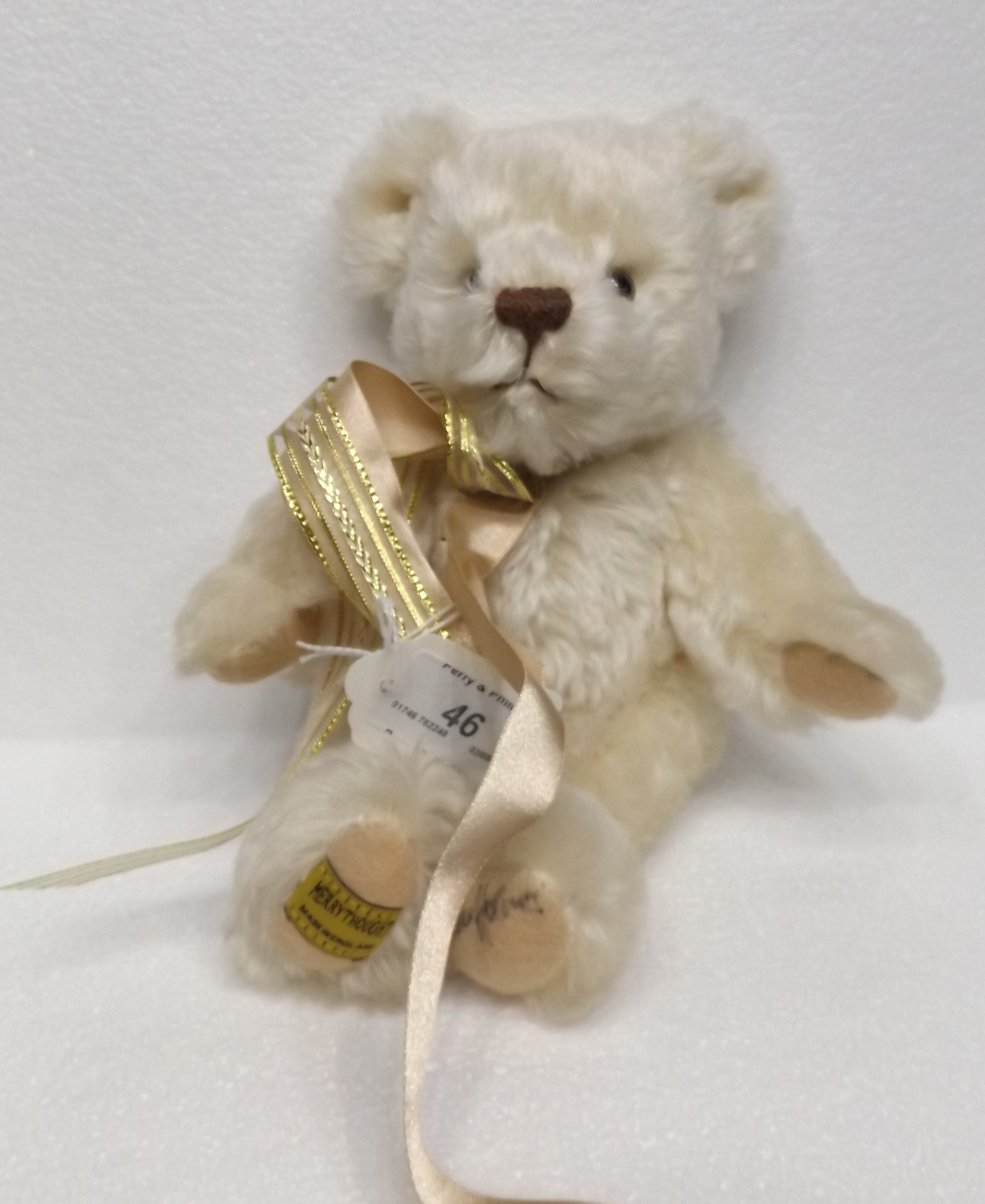(2 Merrythought Limited Edition Teddy Bear Number 19 of only 20 produced