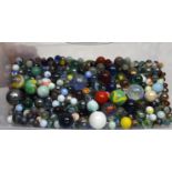 Large Quantity of Glass Marbles, Various Sizes