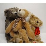 Three Merrythought Teddy Bears