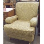Victorian Style Upholstered Armchair by Kirkdale