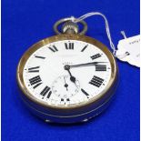 Large Eight Day Pocket Watch by Drewhouse of Liverpool