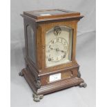 Mahogany Cased Ting Tang Movement Quarter Repeater Mantle Clock by Robert Jones of Liverpool