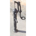 Large Cast Iron and Ornate Garden Pump