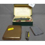 Society Wax Sealing Set and Cigarette Cases etc