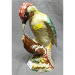 Beswick Figure of Woodpecker number 128 , 8.5" high