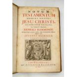 Hammondi, H., and Clericus, J., Novum Testamentum Domini Nostri Jesu Christi ex Versione Vulgata,