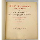 Lake, K., Codex Sinaiticus Petropolitanus, the New Testament the Epistle of Baruabas and the