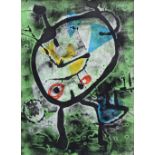Joan Miro (1893-1983),  Grans Rupestres: one print, signed and numbered 16/30 in pencil, 1979, on