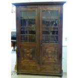 Oak and pine pantry cabinet. width 140cm