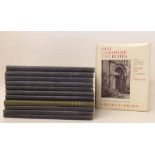 Old Cheshire Churches by Raymond Richard and eleven volumes, Royal Acadamy pictures 1893 to 1902 and