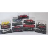 14 1XO, Quartzo & Spark Die Cast sports / racing cars. Condition report: see terms and conditions