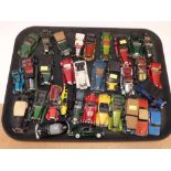 Thirty three unboxed mainly Matchbox cars. Condition report: see terms and conditions