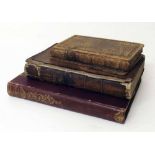 Three small volumes including "Illustrations to Waverley Novels". Condition report: see terms and