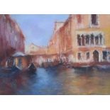 Marc Grimshaw (1957-), Venice, signed, pastel, 21.5 x 29.5cm.; 8.5 x 11.75in. Artists' Resale