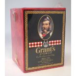 Grants 25 year old very rare blended Scotch Whisky, 75cl 43% contained within Royal Doulton