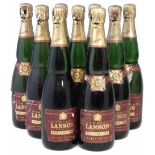 Nine bottles of Lanson Pere and Fils Red Label Champagne 1969, (9) Condition report: Most with
