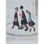 After Laurence Stephen Lowry R.A. (1887-1976), "The Family", signed in pen in the margin, with