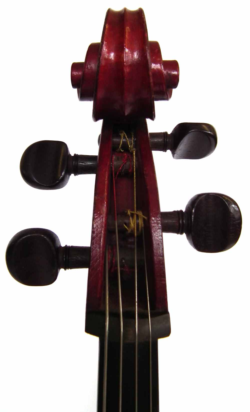 J.T.L. Cello, with two piece back, red brown varnish together with unmarked bow and Hiscox hard - Image 6 of 23