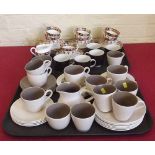 Quantity of Royal Doulton "Segovia" ware, Poole tea ware and Colclough ware. Condition report: see