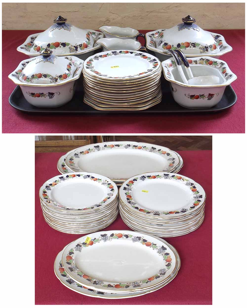 Lasol ware 'Hereford' dininer service. Condition report: see terms and conditions