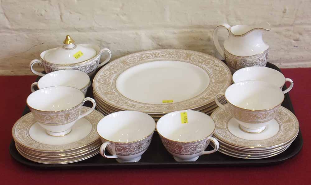 Royal Doulton sovereign teaset. Condition report: see terms and conditions