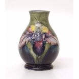 Moorcroft Orchid pattern vase. Condition report: see terms and conditions