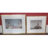 Two coloured limited edition prints - After William Russell Flint Condition report: see terms and