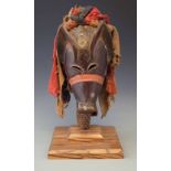 Chokwe Ngulu pig mask, 27cm long All lots in this Tribal and African Art Sale are sold subject to