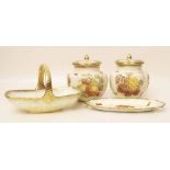 Quantity of various Hammersley 'Autumn Gold' ceramics. Condition report: see terms and conditions