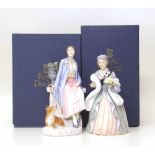 Royal Doulton Queen Elizabeth, Queen Mother, Duchess of York HN3230 No. 14 of 9500, also The Queen