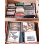 Two boxes of CD's. Condition report: see terms and conditions