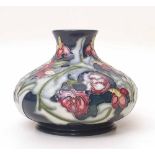 Moorcroft small vase Leicester pattern Condition report: see terms and conditions