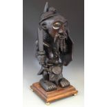 Lulua war chief figure, 60cm high All lots in this Tribal and African Art Sale are sold subject to