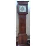 Oak and crossbanded 8-day longcase clock (Gaskell, Knutsford). Condition report: see terms and