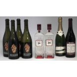 Mixed lot to include Silex 2004 Blanc Fume De Pouilly (four bottles), Masi Classico 2000 (one