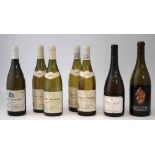 Puligny Montrachet Les Folatieres 2000 (one bottle), 2001 (two bottles), 2002 (two bottles) also