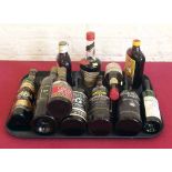 Collection of wines and spirits, to include Pierre Ponnelle 1947 wine, Stanton & Killeen Liquer