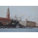 Giorgio Rocca (Italian, b.1959), Venice, signed, oil on board, 12 x 17.5cm.; 4.75 x 7in. Condition